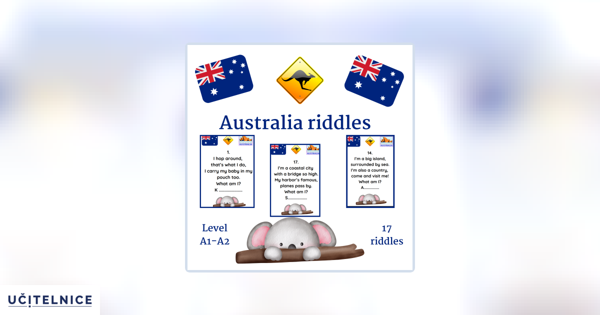 Australia & riddles (veršované hádanky) | Učitelnice
