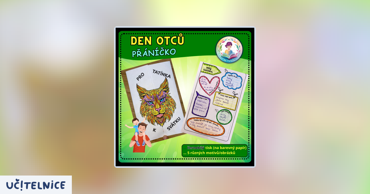 den-otc-p-n-ko-s-prac-listem-u-itelnice