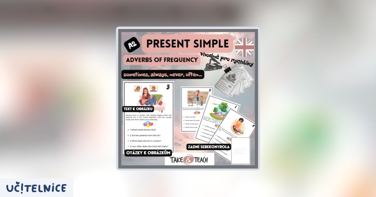 PRESENT SIMPLE - adverbs of frequency - konverzace, čtení | Učitelnice