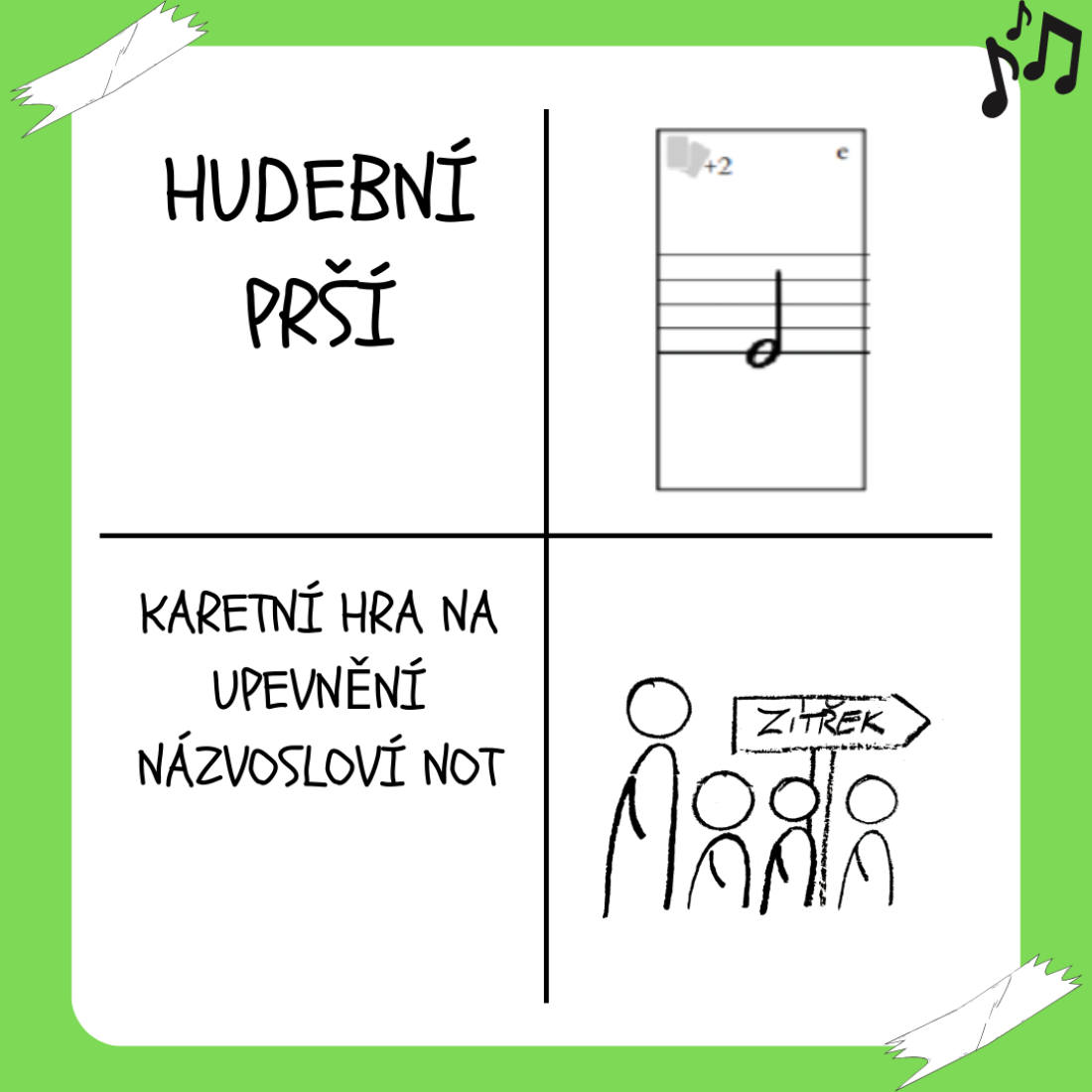 HUDEBNÍ PRŠÍ | Učitelnice