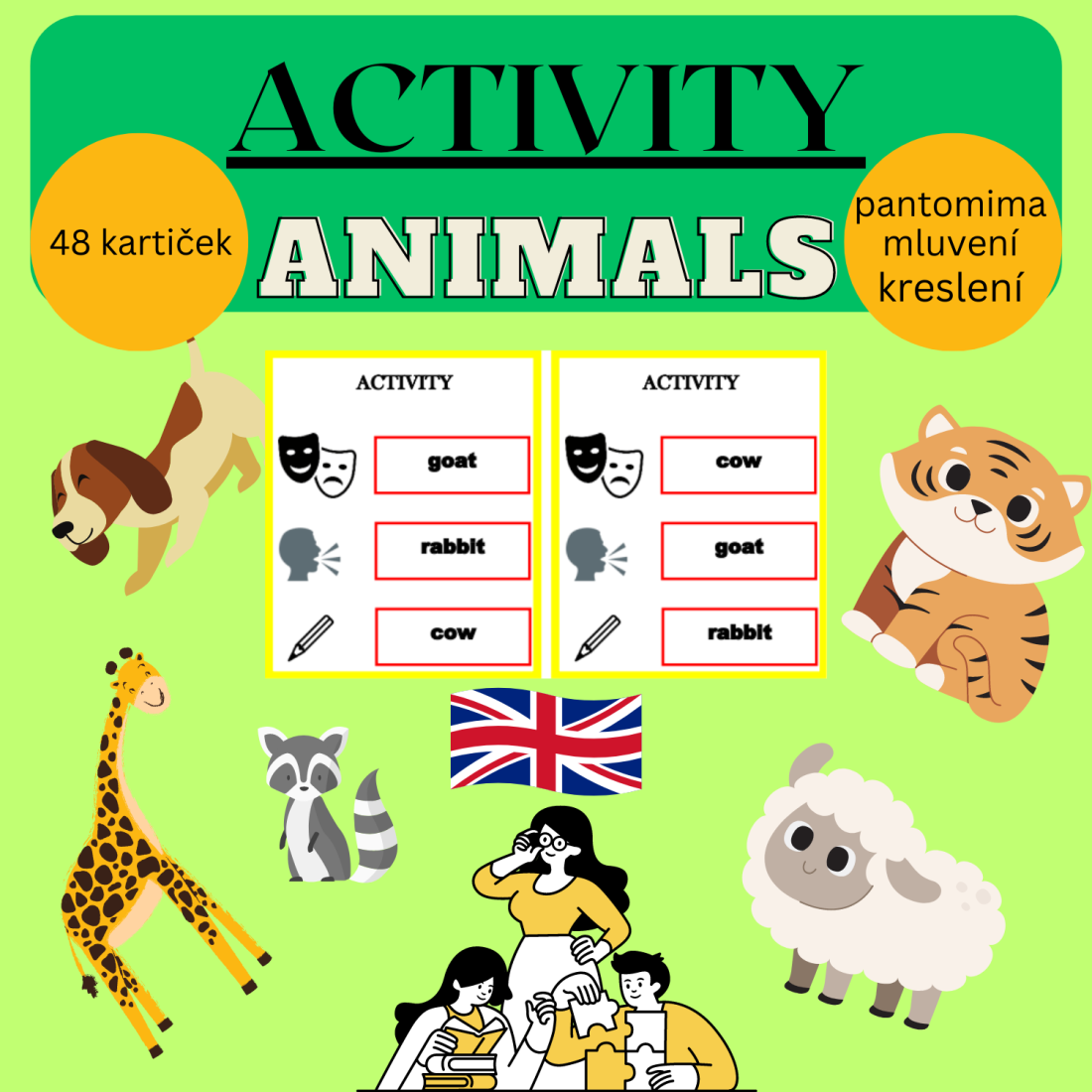 ANIMALS - ACTIVITY | Učitelnice