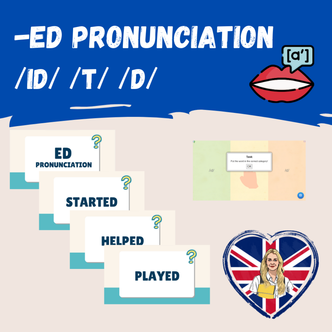 -ED PRONUNCIATION | Učitelnice