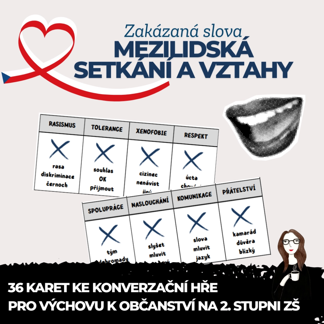 Zukizana Zakázaná slova: Mezilidská setkání a vztahy | Učitelnice