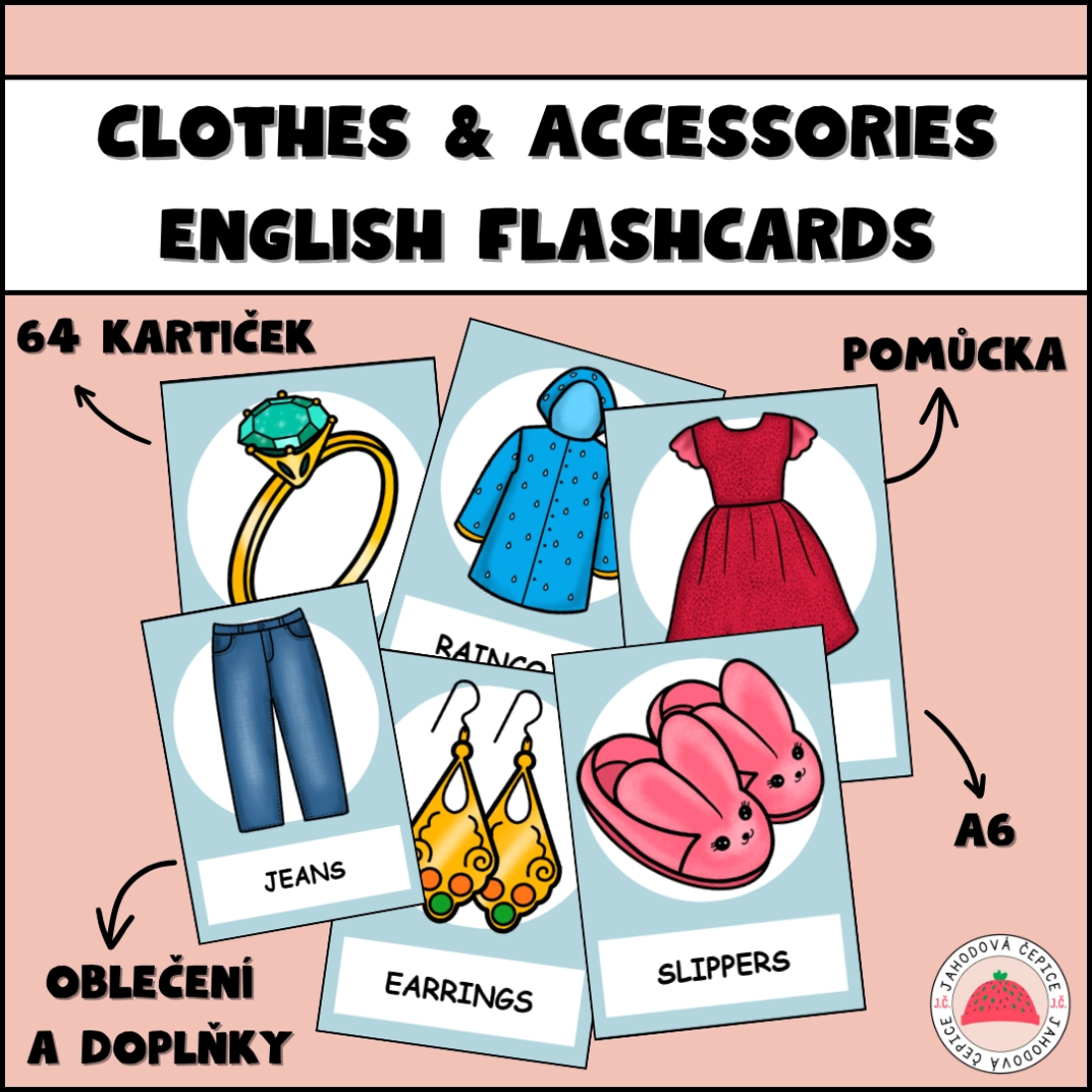 Clothes & Accessories (oblečení a doplňky) - english flashcards ...