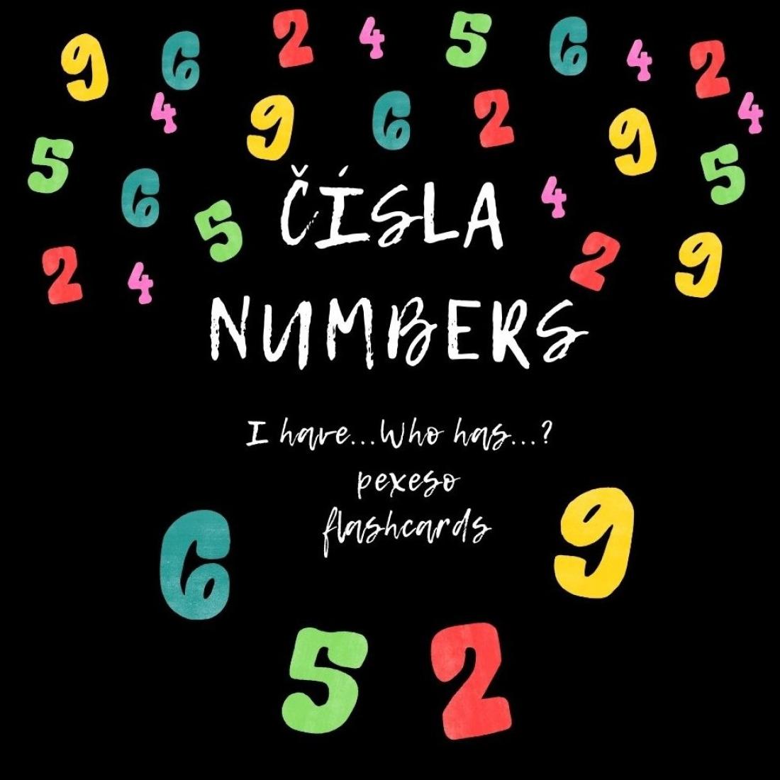 ČÍSLA - NUMBERS | Učitelnice