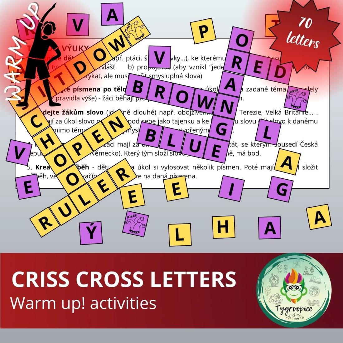 Criss Cross letters | Učitelnice