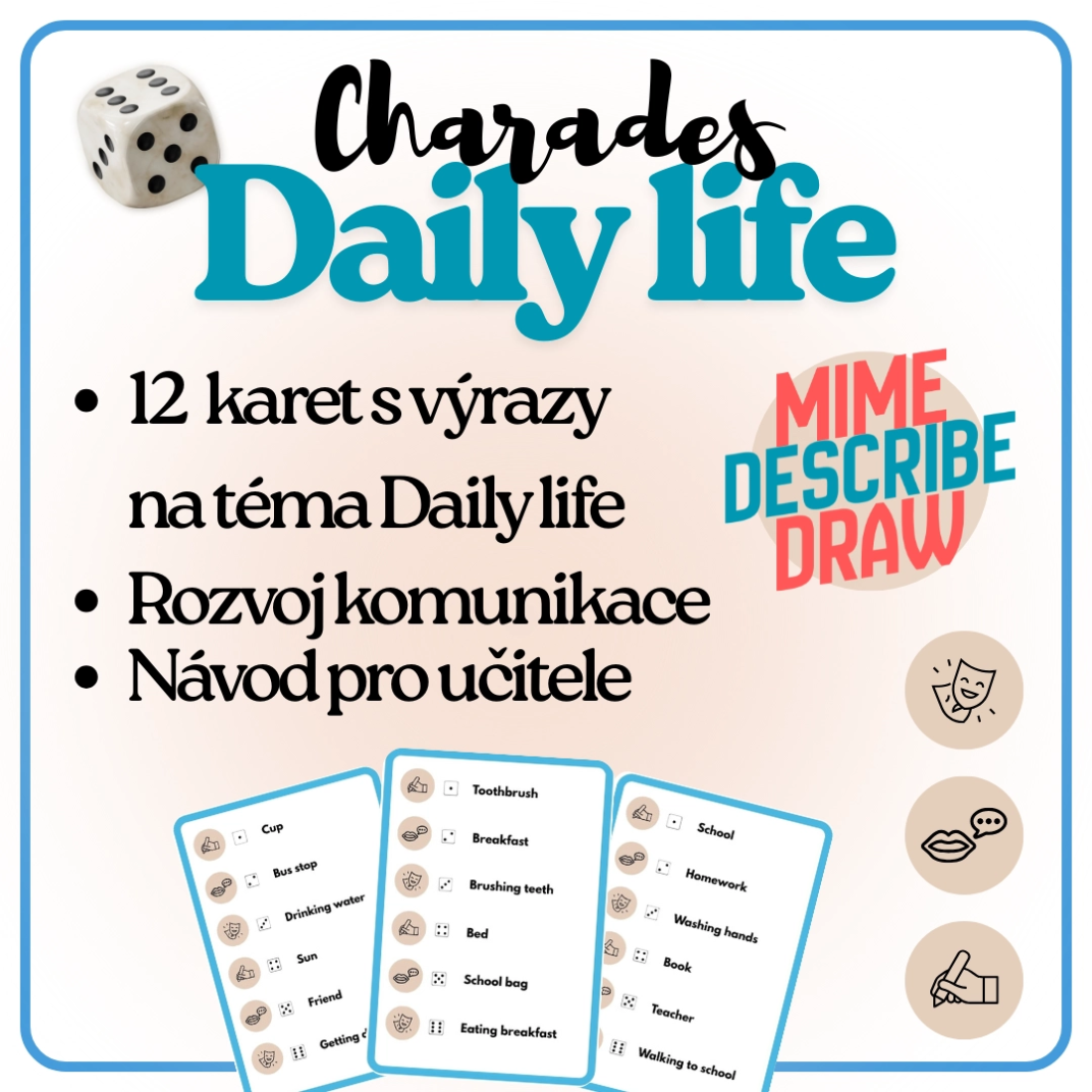 Charades - Daily Life | Učitelnice