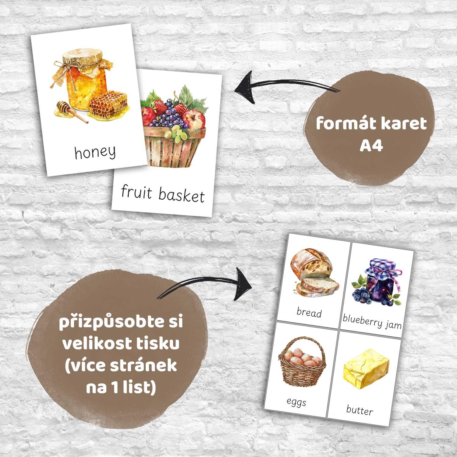 FLASHCARDS FARMER'S MARKET | Karty a 20 aktivit do výuky | Učitelnice