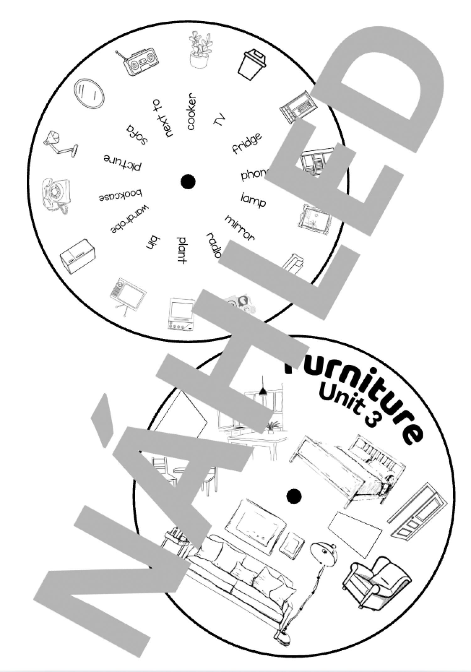 Vocabulary Wheels - Explore Together 2 | Učitelnice