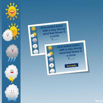Weather & dictionary definitions | Učitelnice