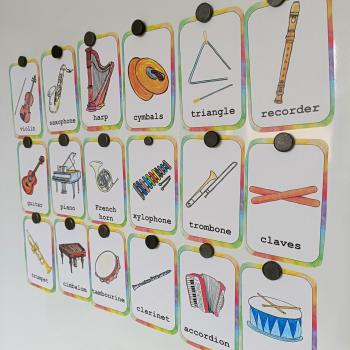 Flashcards - Musical Instruments | Učitelnice
