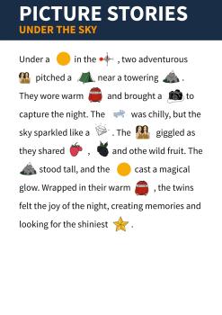 ENG - PICTURE STORIES (9 stories with images) | Učitelnice