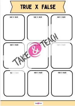 SPEAKING AND READING CARDS - PAST SIMPLE, TRUE or FALSE | Učitelnice