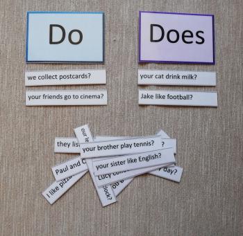 Do or does? | Učitelnice