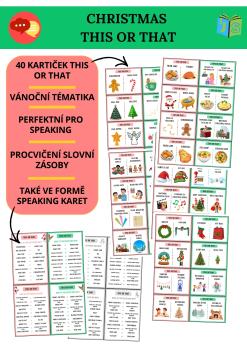 Christmas This or that - speaking | Učitelnice