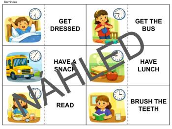 MY DAILY ROUTINE pack | Učitelnice